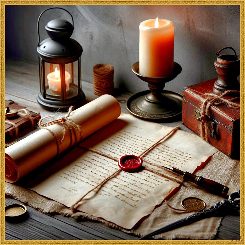 Депеша. Изображение создано в нейросети