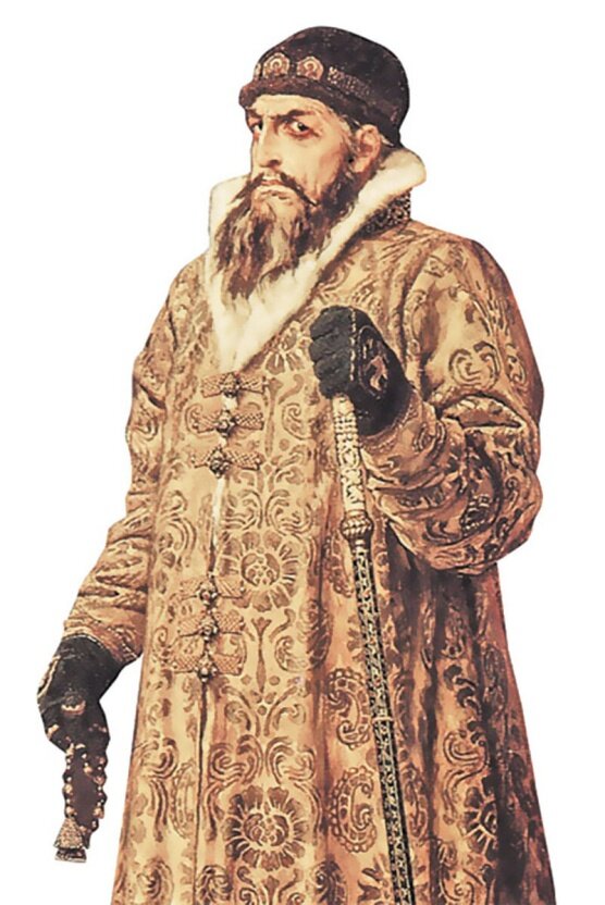 Фрагмент картины В. Васнецова «Царь Иван Васильевич Грозный» 1879 г. Третьяковская галерея.