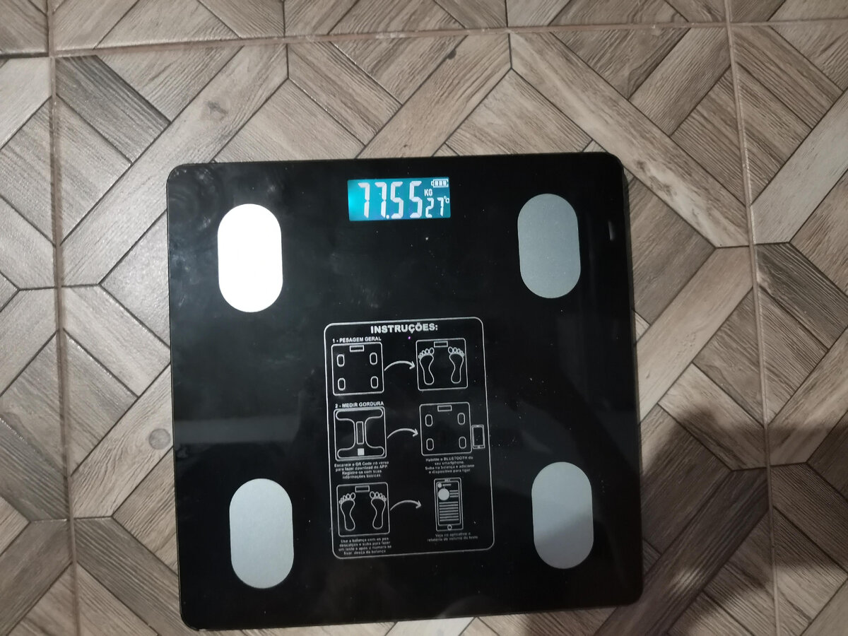 Мой вес в конце 4 дня