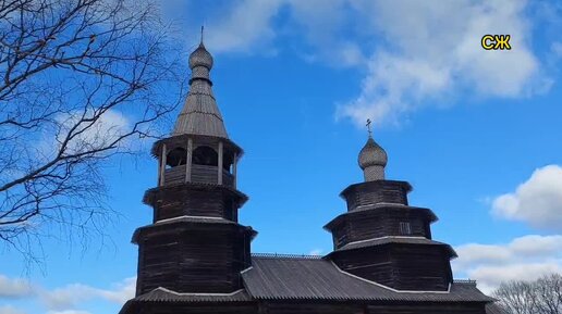 Нижний Новгород, Витославлицы, музей деревянного зодчества. Отлично посетить в хорошую весеннюю погоду