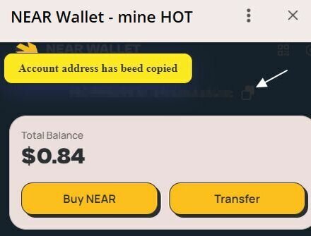 Near wallet как вывести деньги