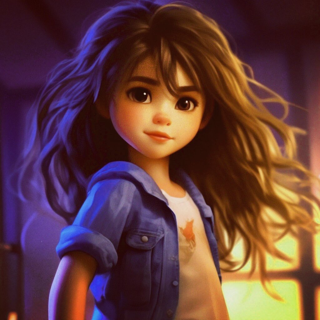 Ю  танцует ( нейросеть) 