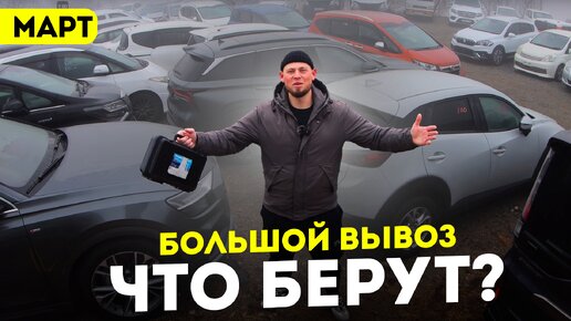 БОЛЬШОЙ ВЫВОЗ АВТО ИЗ ЯПОНИИ ❗️ ЧТО СЕГОДНЯ БЕРУТ ❓ Цены