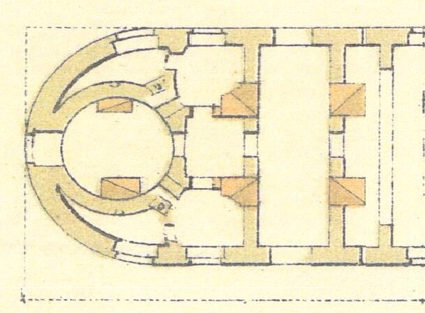чертёж императорских комнат