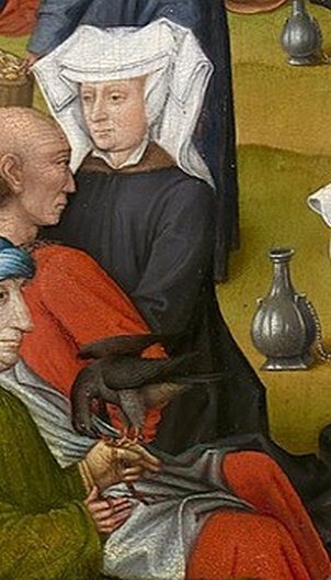 Мишель Французская, будущая супруга Филиппа III Доброго. Иллюстрация из открытых источников