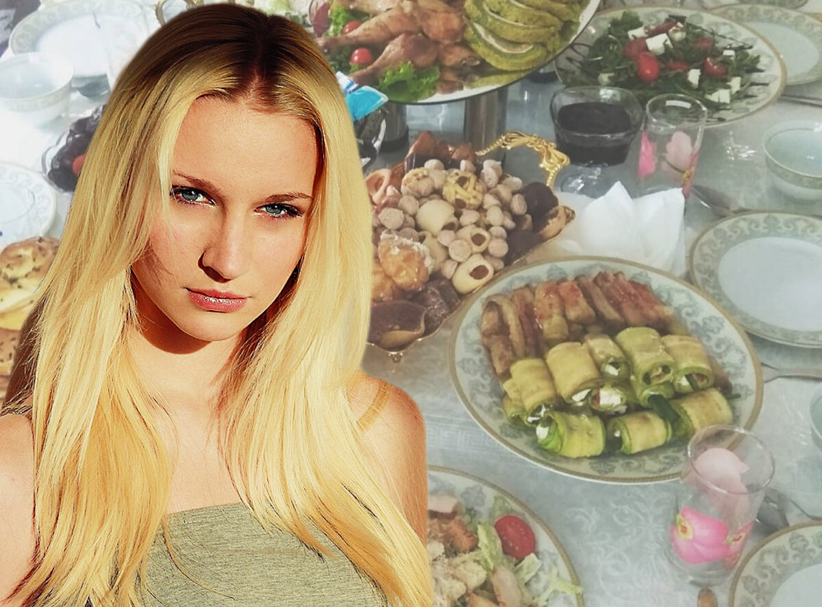 Свекровь устроила подарок. Застолье у нас дома.