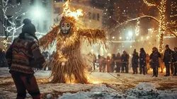 Как убивали Масленицу