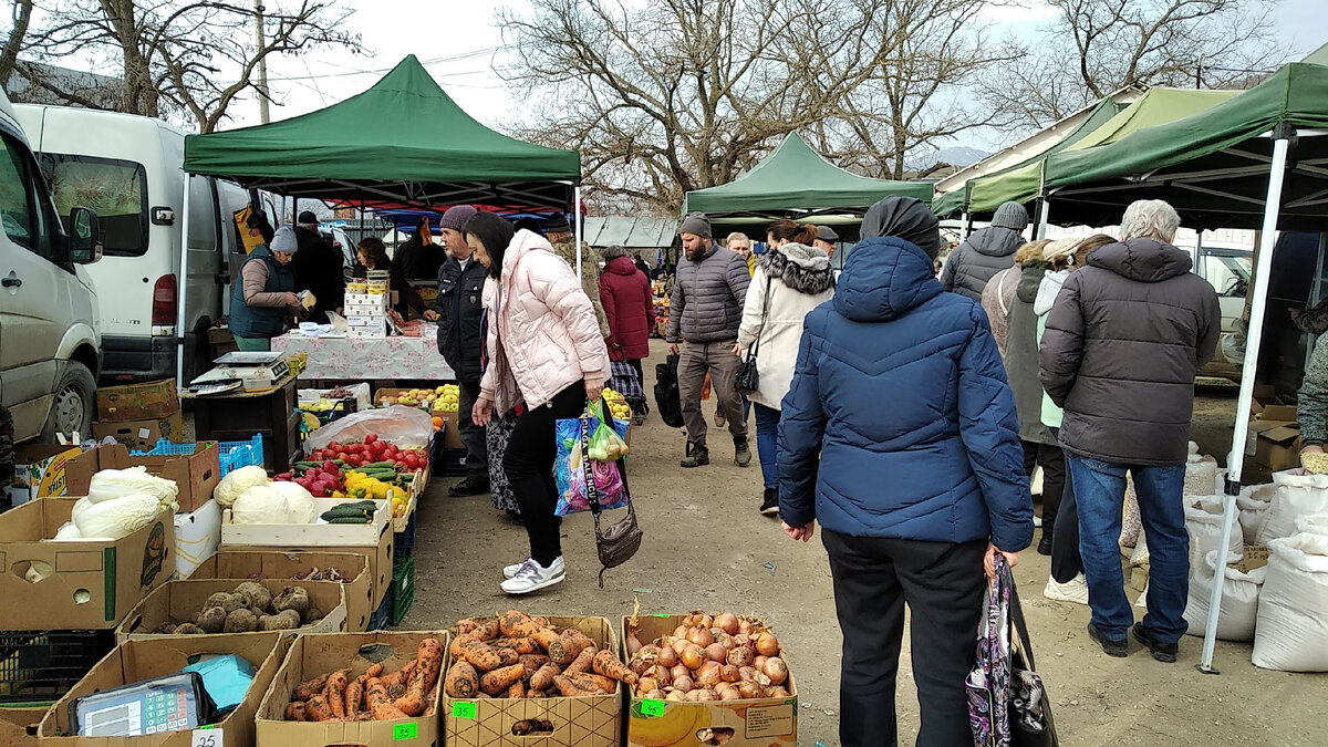 Наша ярмарка в феврале прошлого года