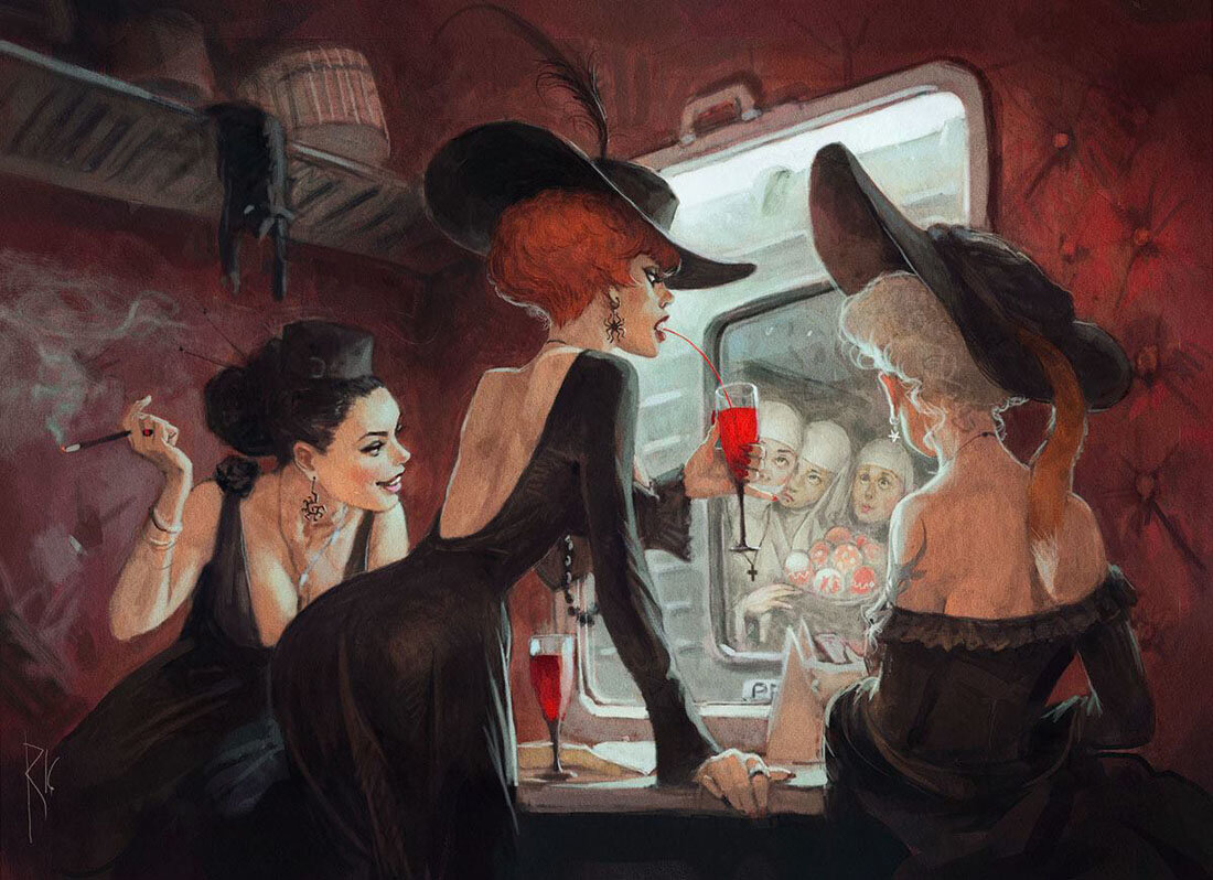 Влажные фантазии в изображении Вольдемара Казака 