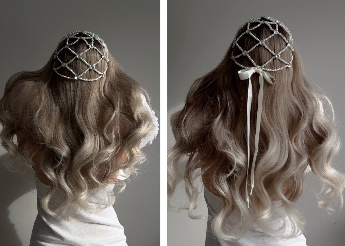 Шапочка из хлипкого жемчуга YourDiadem 