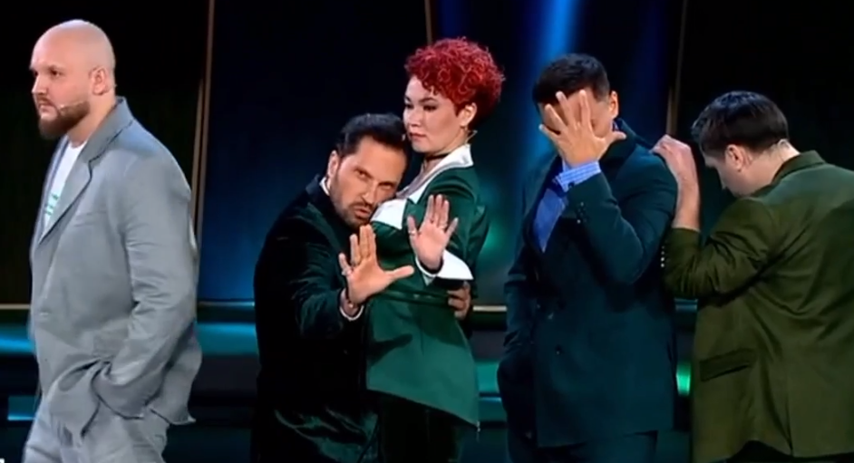 Часть команды Александры Реввы. 