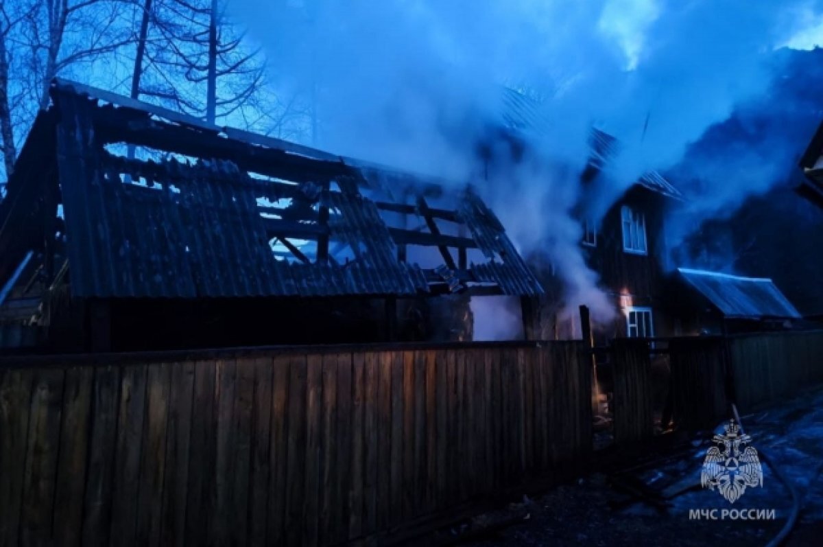    Мужчина погиб при пожаре в Республике Алтай