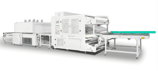 Автоматическая машина для термо упаковки изделий большого размера