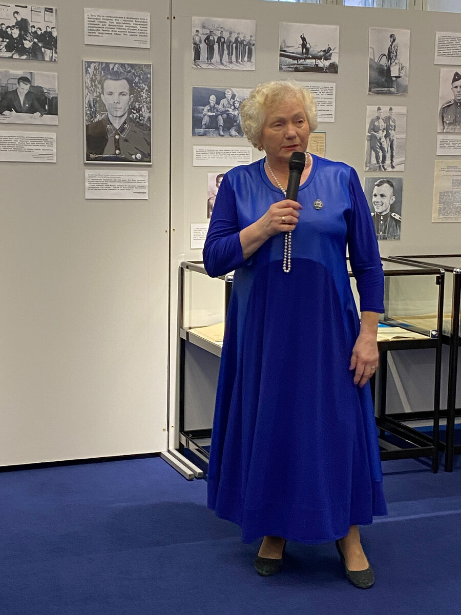 Выступает Тамара Дмитриевна Филатова-племянница Ю.А. Гагарина