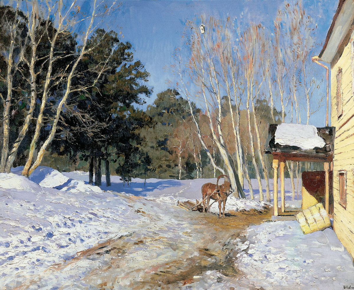 И. Левитан, "Март", 1895