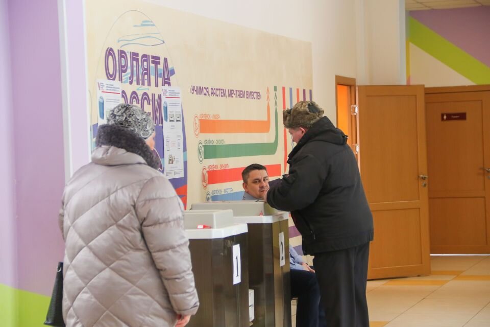    Выборы в Барнауле. Источник: Виталий Барабаш