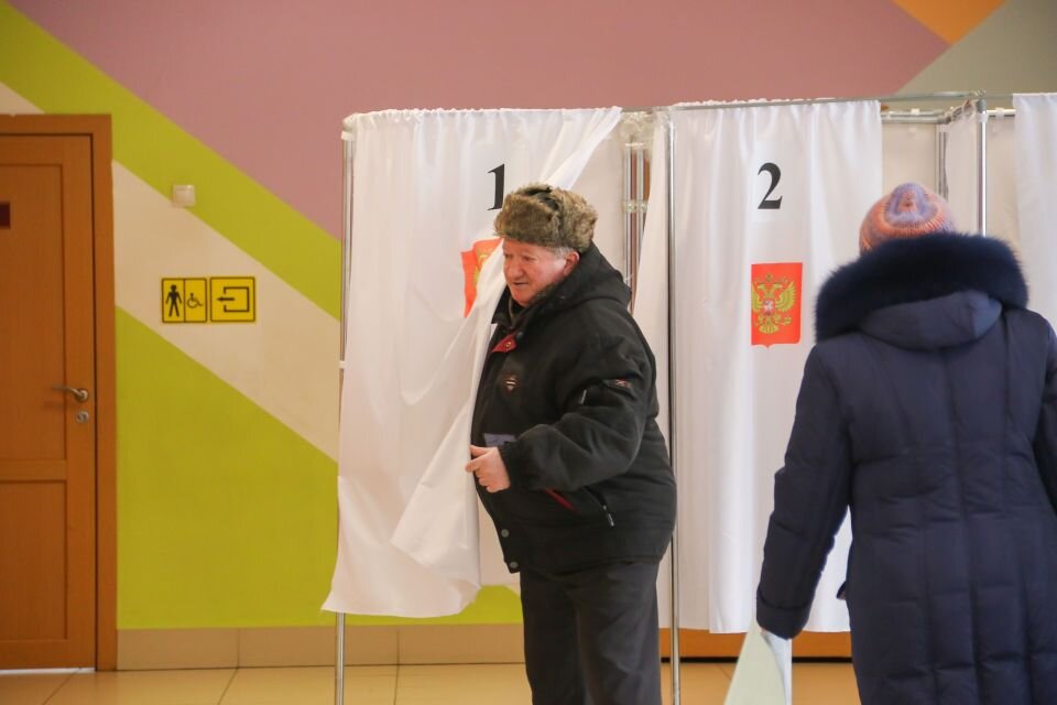    Выборы в Барнауле. Источник: Виталий Барабаш