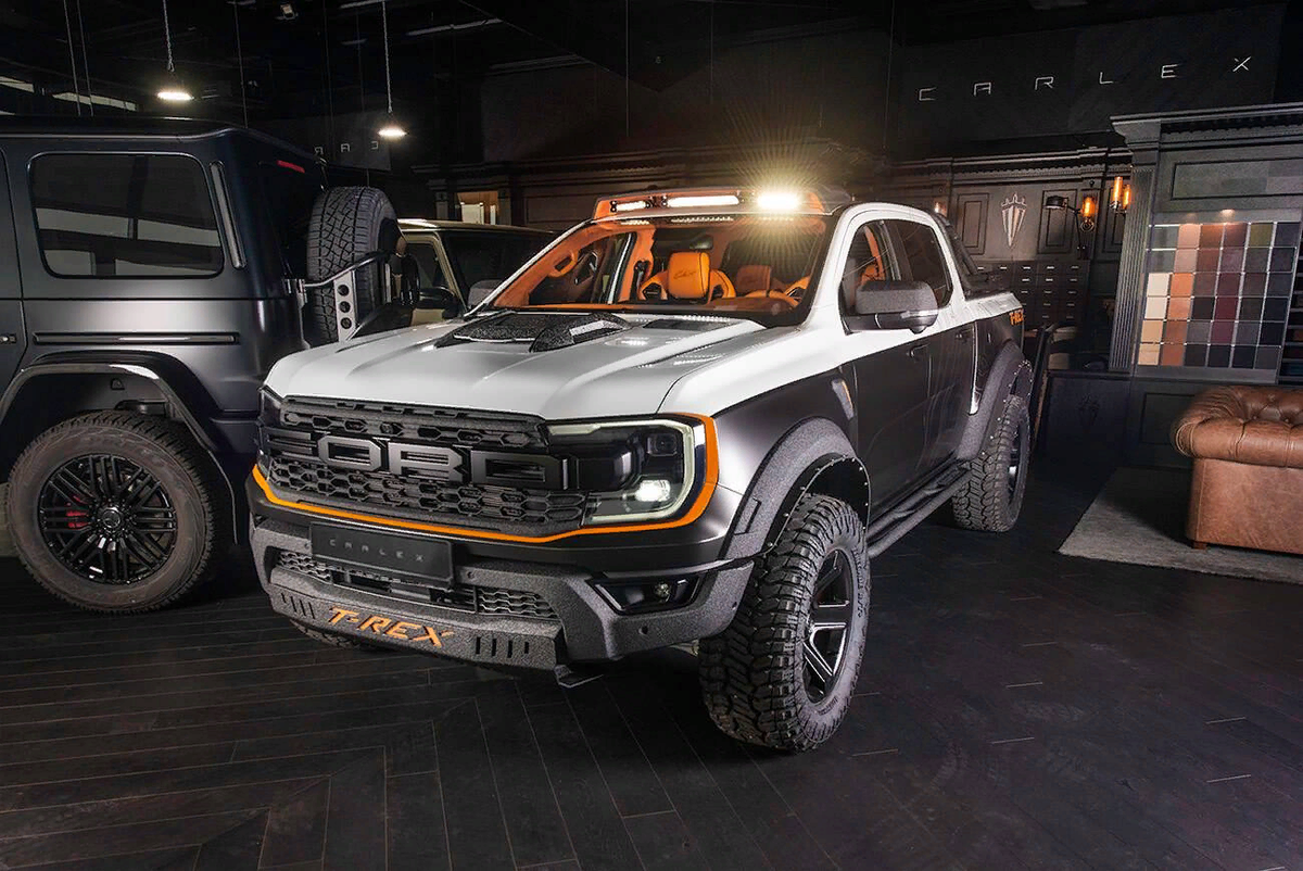 Ford Ranger Raptor CRX T-Rex: Широкий пикап от Carlex Design | REDLINE |  Дзен