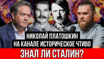 ГОТОВИЛСЯ ЛИ СССР К ВОЙНЕ? | НИКОЛАЙ ПЛАТОШКИН НА КАНАЛЕ НА КАНАЛЕ ИСТОРИЧЕСКОЕ ЧТИВО