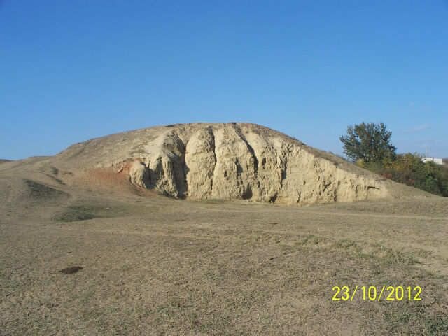 Так теперь выглядить обрыв по прошествию сорока  двух лет