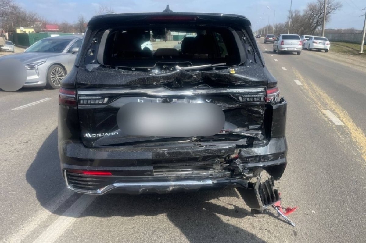    В массовой аварии на Ростовском шоссе в Краснодаре пострадал ребенок