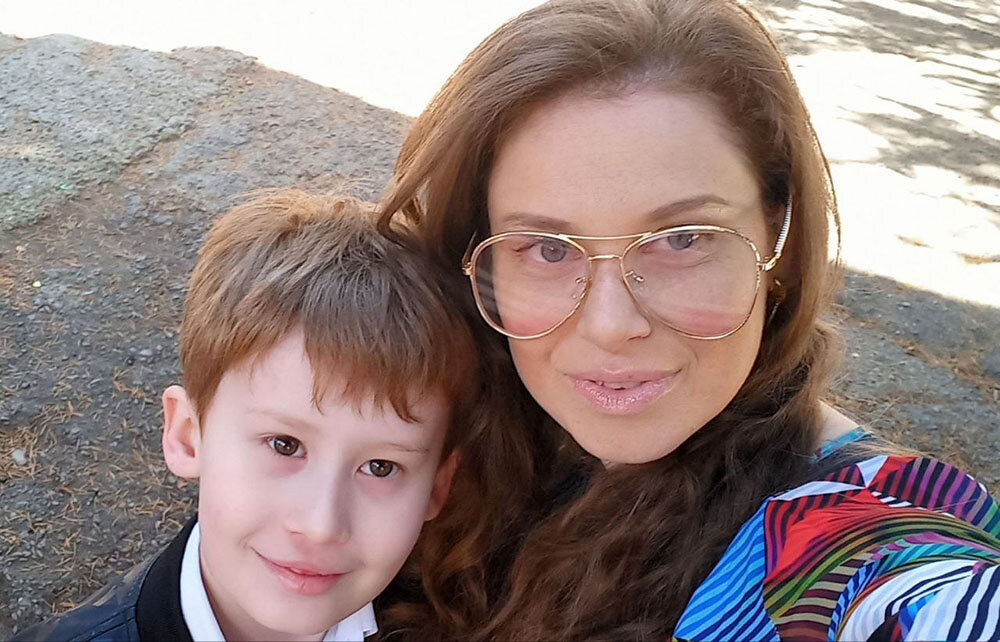    Матвей уже был «лицом» Крымской весны в родном городе. Фото: Из личного архива/ Анна Васильева-Туз.