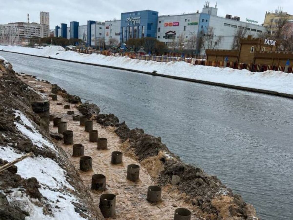 Подрядчик планирует завершить ремонт набережной Уводи в Иванове к началу  лета | «Ивановские новости» | Дзен