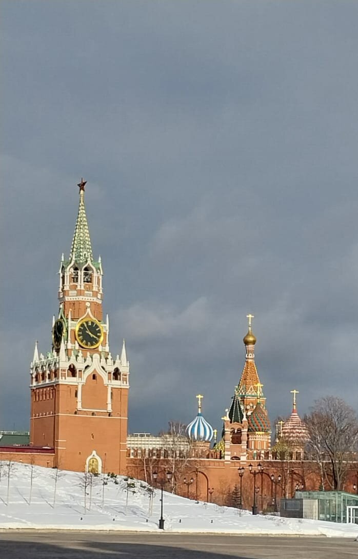 Спасская башня Московского Кремля