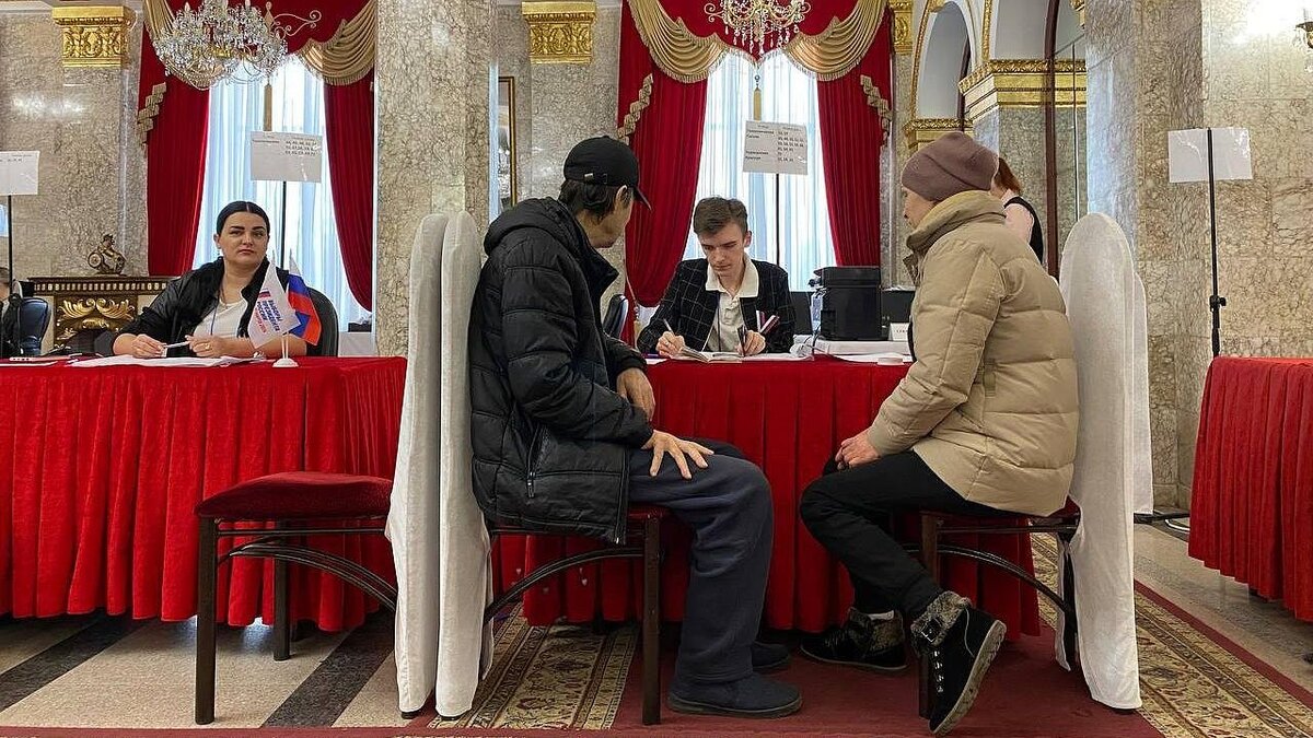   Больше половины избирателей Кубани отдали голос на выборах Президента России Фото: телеканал Краснодар