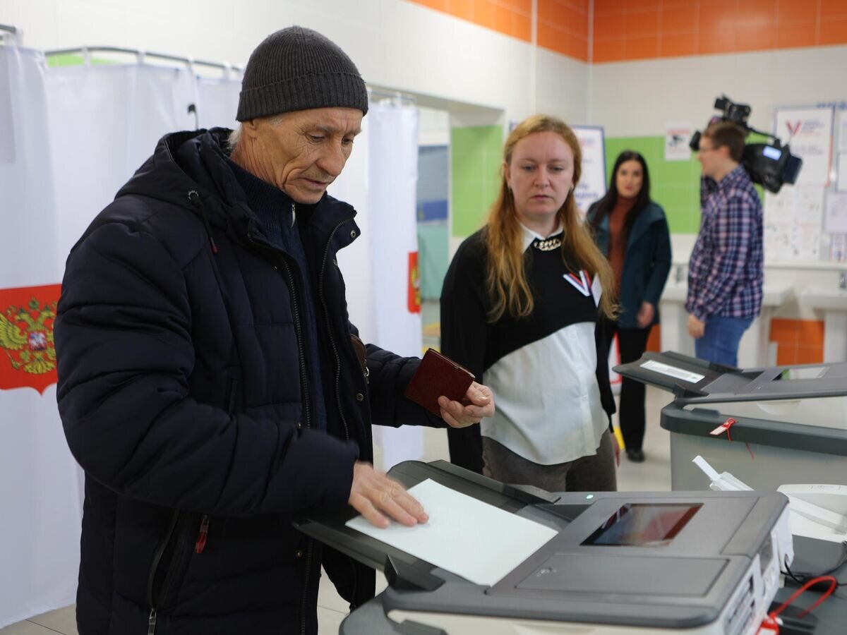    Выборы президента России в Белгороде© РИА Новости / Антон Вергун