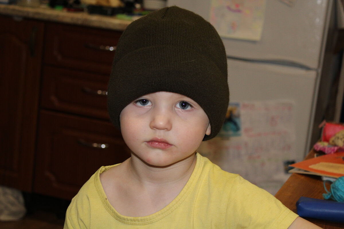 Латышев Миша, приёмный сын, дома два дня, 2021 год. 