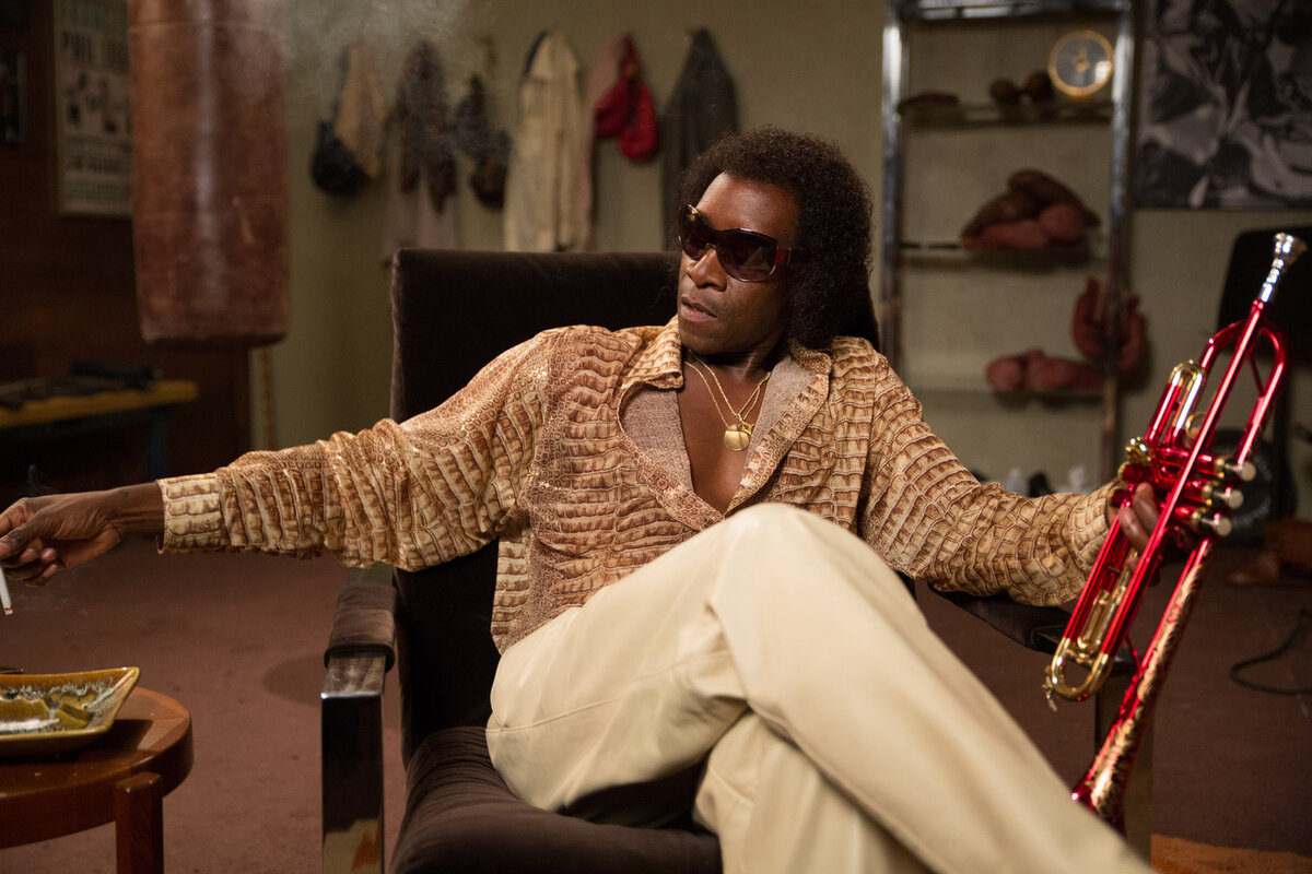 Don Cheadle In the role of Miles Davis