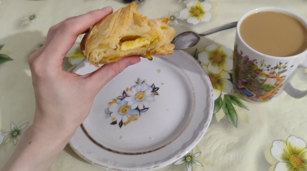 С кофе получается еще вкуснее!)))