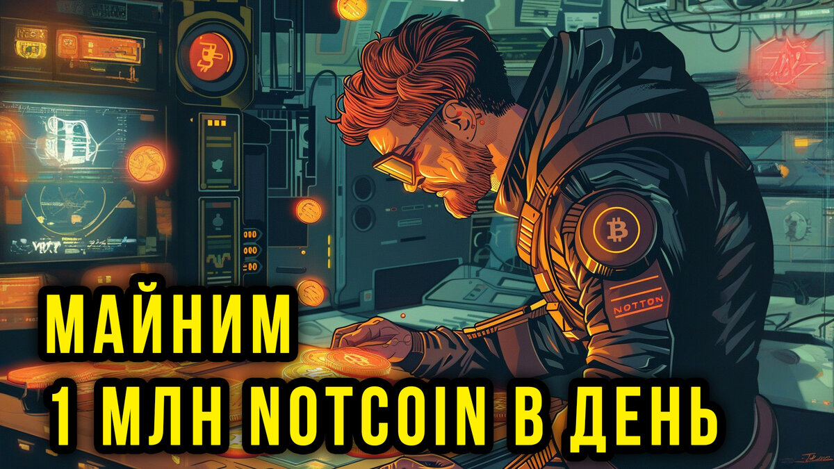 Как майнить до 1 млн NotCoin'ов в день?