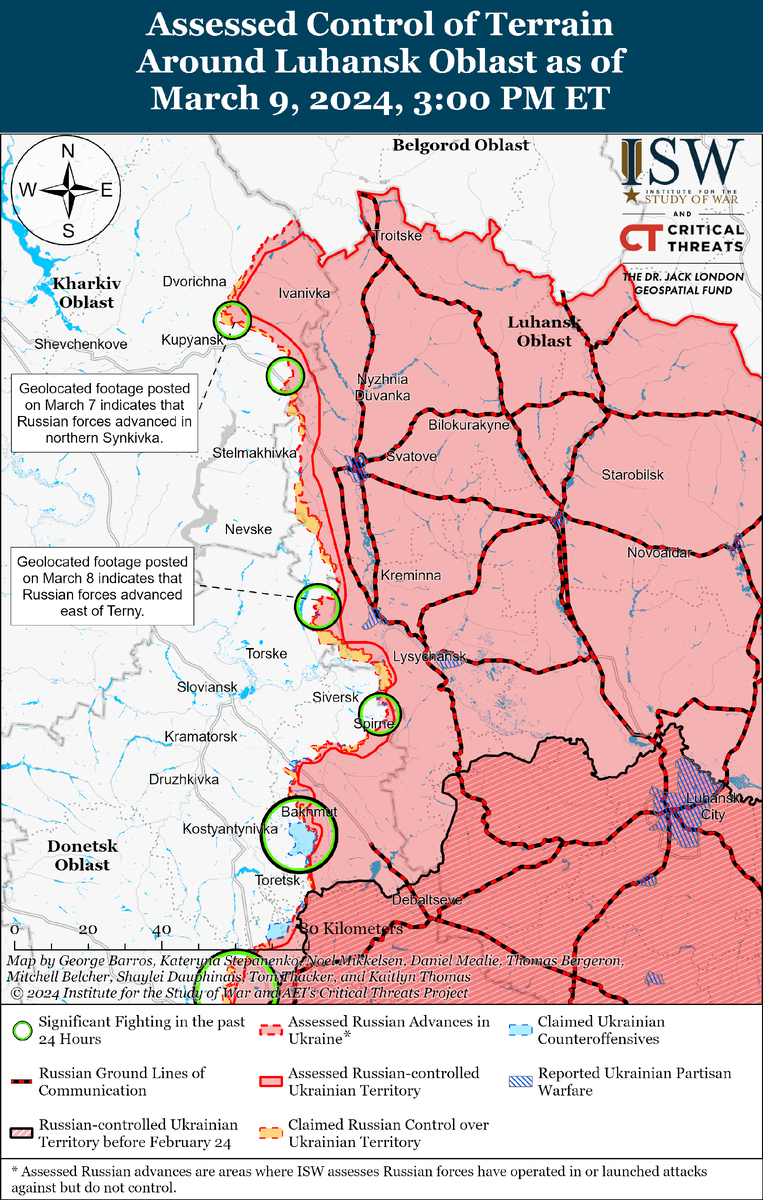 Источник: Американский Институт Изучения Войны. 