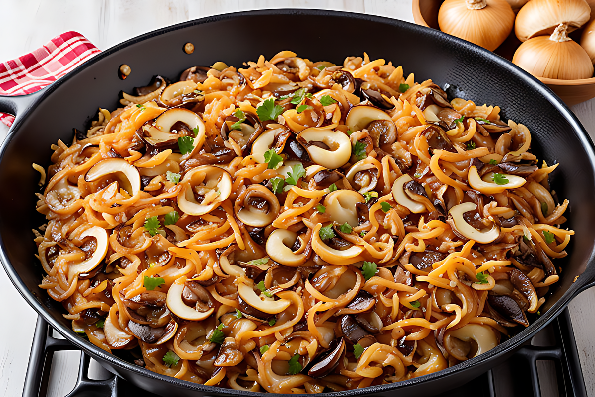 обжарка для Постной запеканки