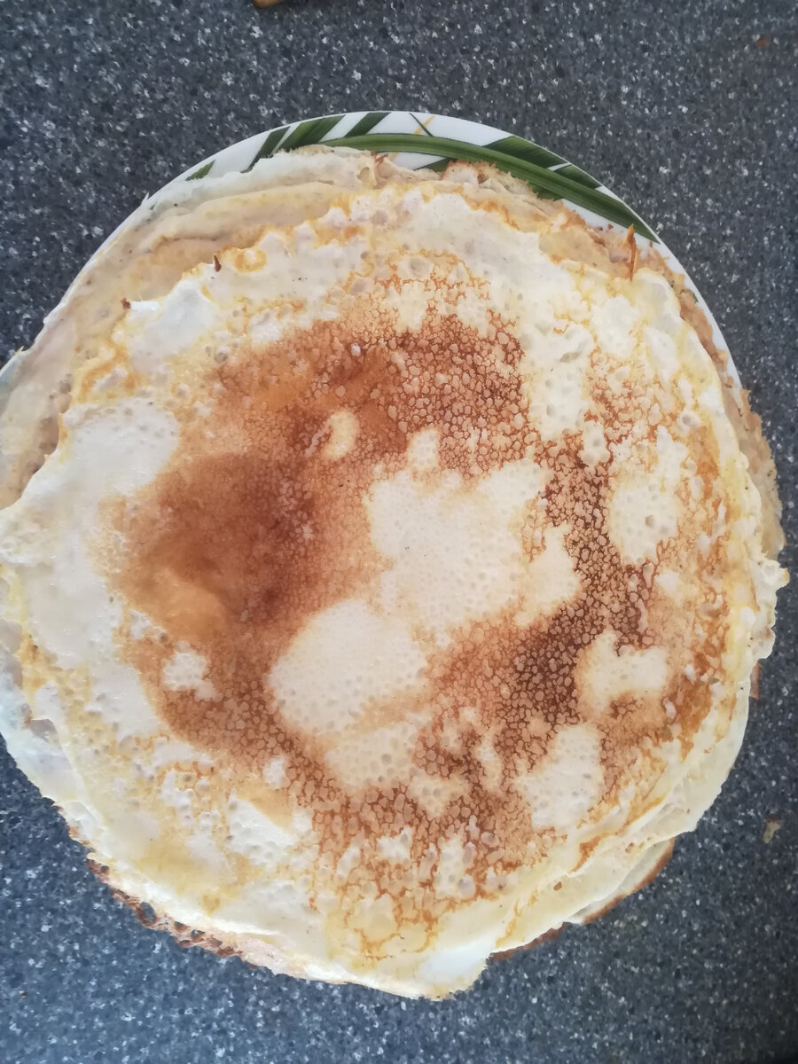 Блинчики должны быть тонкими