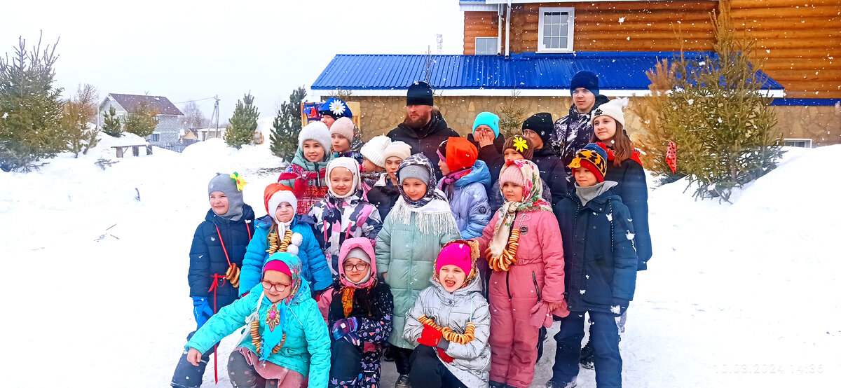 Встреча Масленицы в воскресной школе