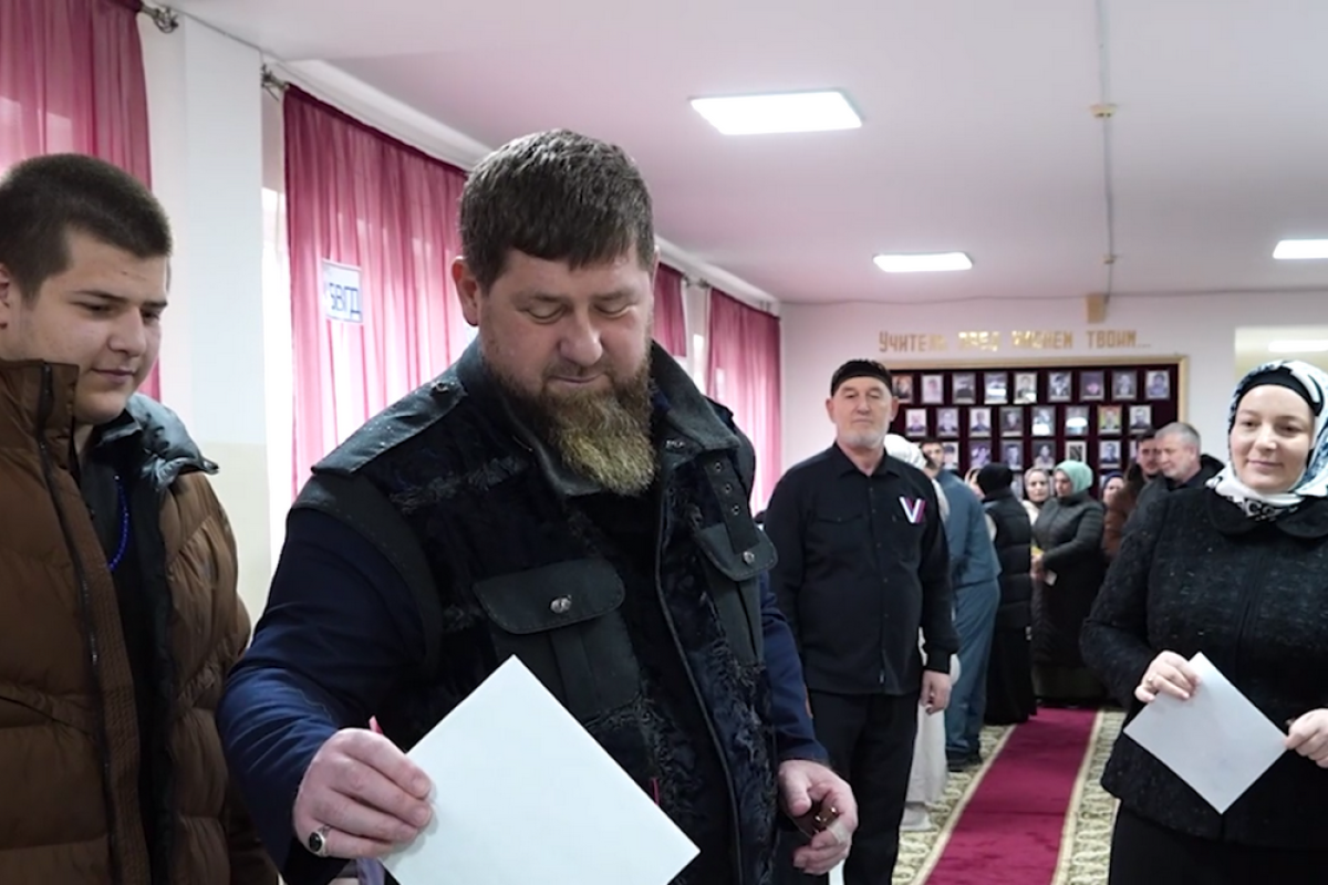    Чечня осталась лидером Северного Кавказа по явке на выборах президента