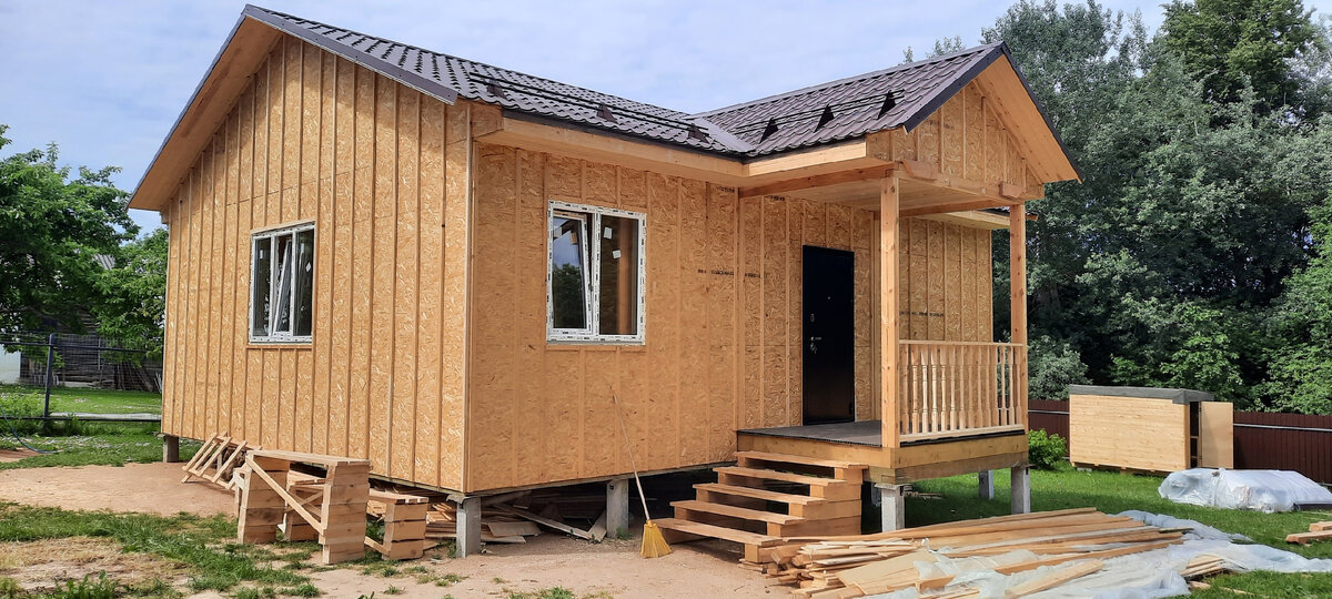 Фото построенного дома