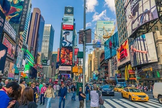    В центре Нью-Йорка отпраздновали Масленицу