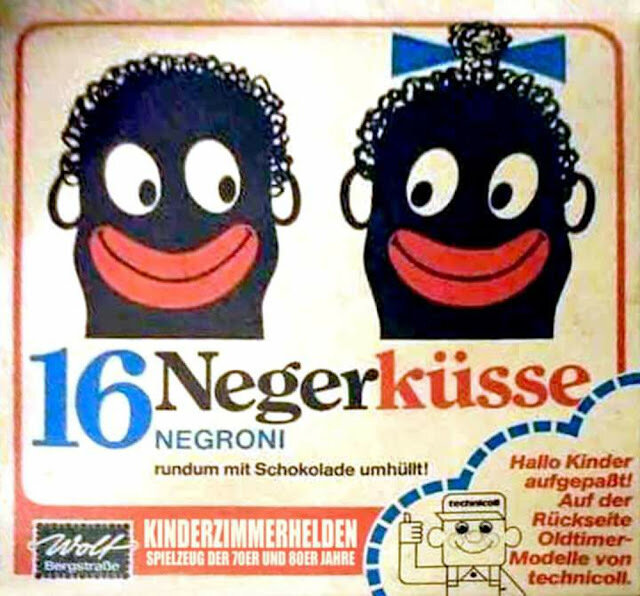 Первые пирожные "Поцелуй негра". 