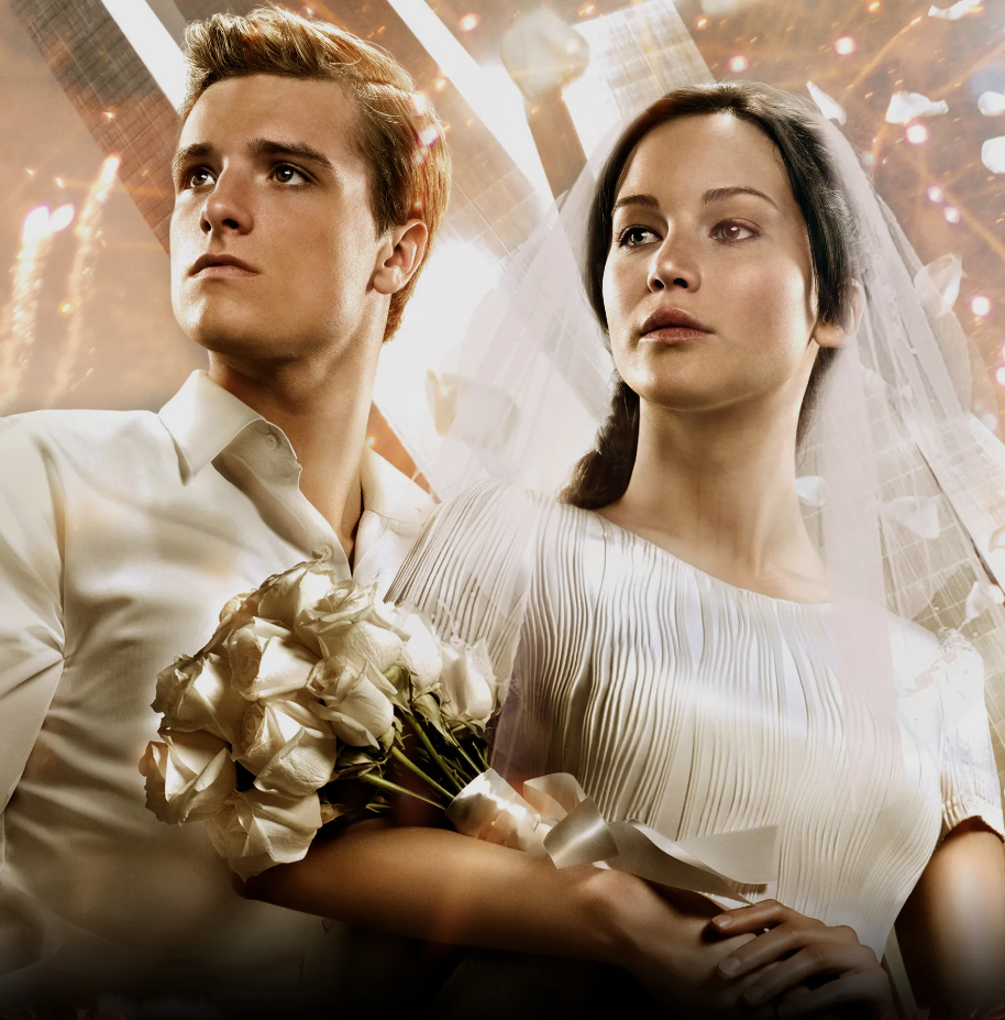 Пит Мелларк и Китнисс Эвердин.