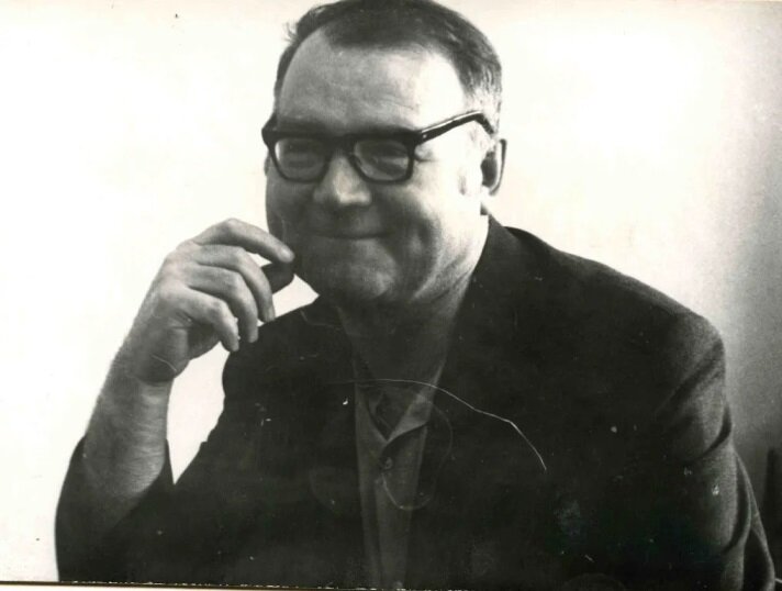 На фото: Владимир Михайлович Антропов (19.10.1925-01.11.1996) - историк