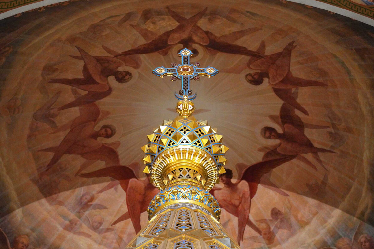 В Храме Христа Спасителя в Москве. Фото Сергея Власова. Источник: https://foto.patriarchia.ru/news/vechernya-s-chinom-proshcheniya-v-khrame-khrista-spasitelya-2023-02-26/