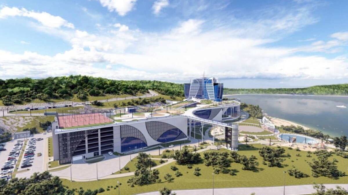     Во Владивостоке стартовали работы по созданию рекреационно-спортивного комплекса с аквапарком под названием «Аквапарадайз». Этот заветный объект развлечений и отдыха будет располагаться на полуострове Саперном острове Русский, и кроме аквапарка включит в себя много другого интересного.