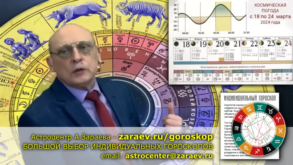 Гороскоп зараева на сегодня