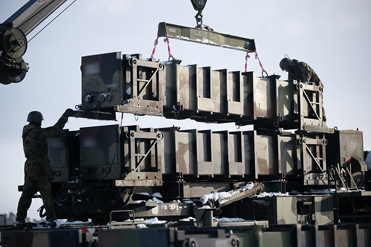    «Российские войска загубили американский зенитно-ракетный комплекс Patriot» Фото: Clemens Bilan / Pool/ www.globallookpress.com