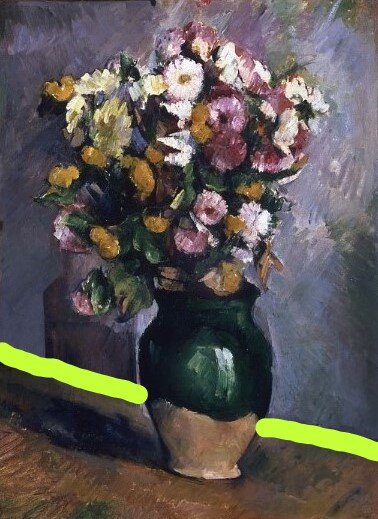 Натюрморт с цветами в кувшине.