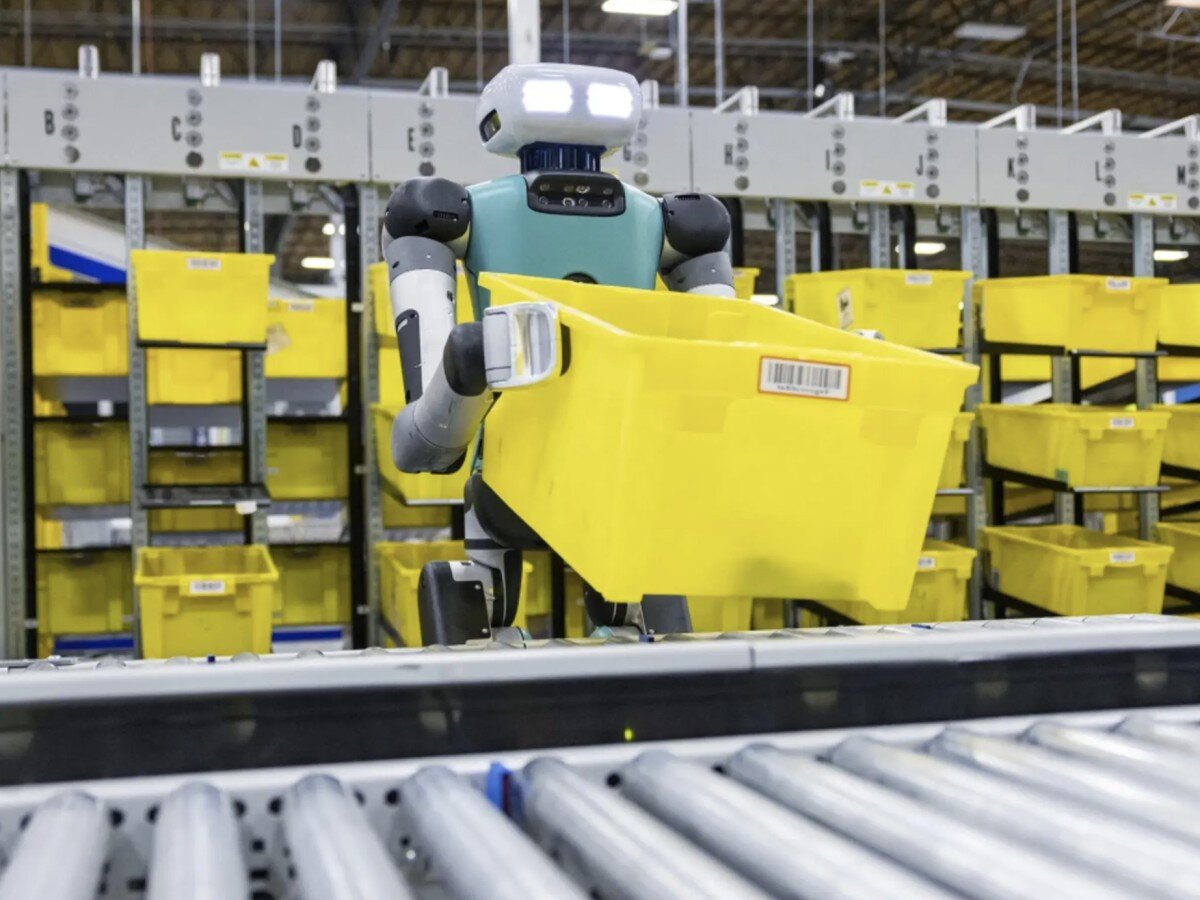    На складах Amazon уже трудятся антропоморфные роботы [ВИДЕО]